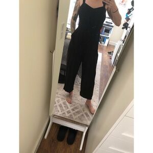 Old Navy Black Jumpsuit with Wide-Leg Design